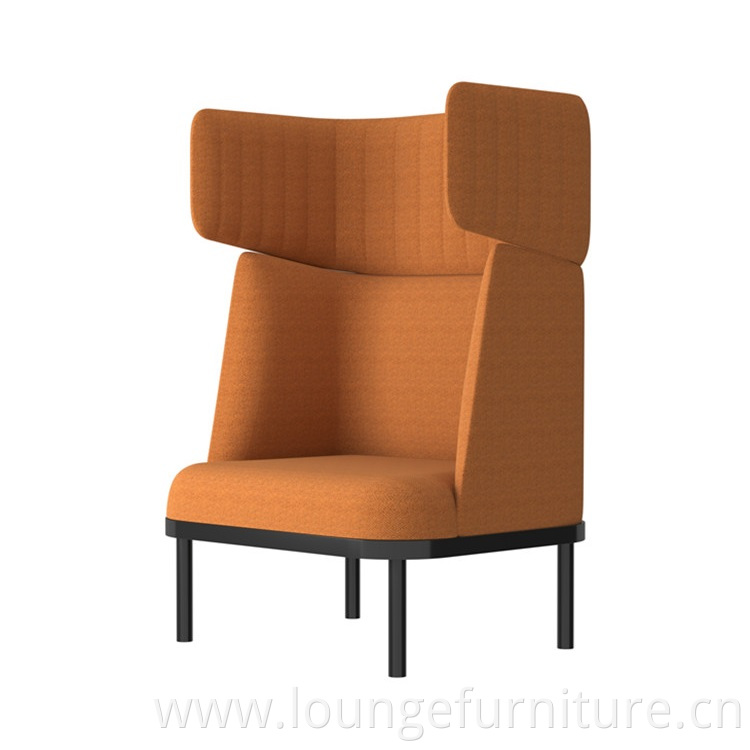 High Quality Nordic Design Lounge Sofa High Back Long Chair Sleep Rest Lounge Chair